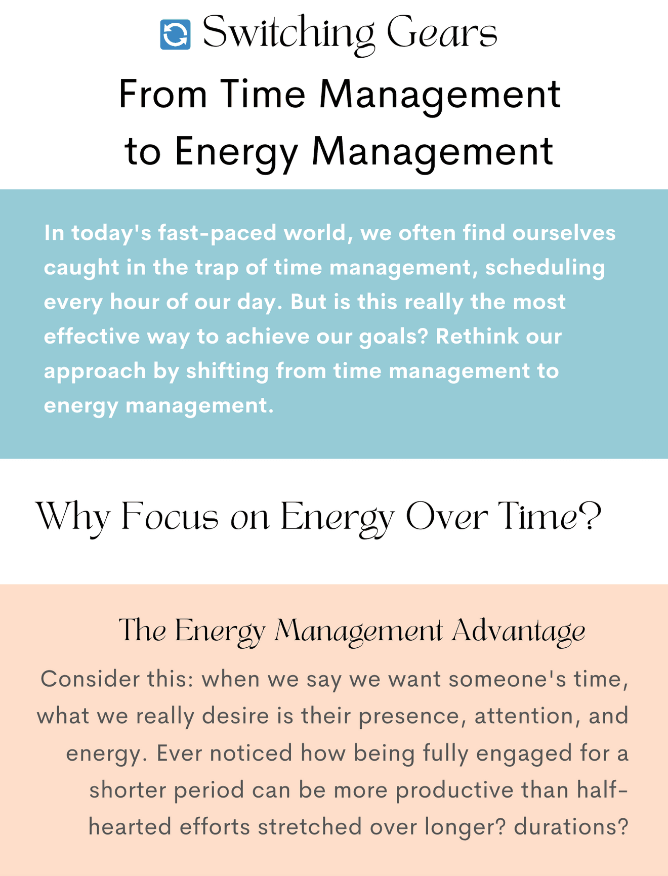 Energy Management