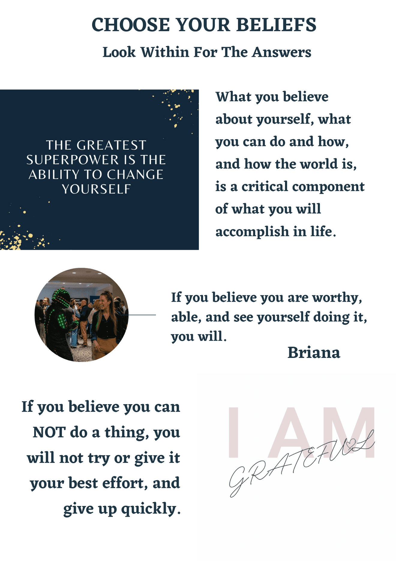 choose your beliefs