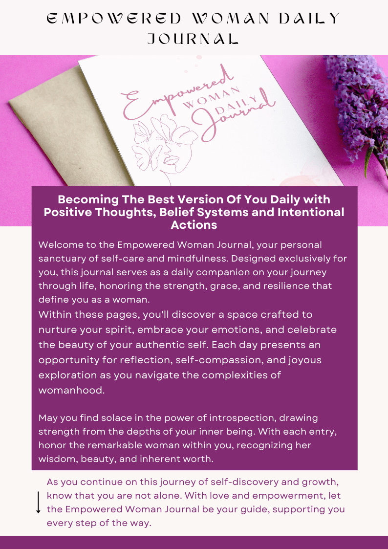 woman daily journal