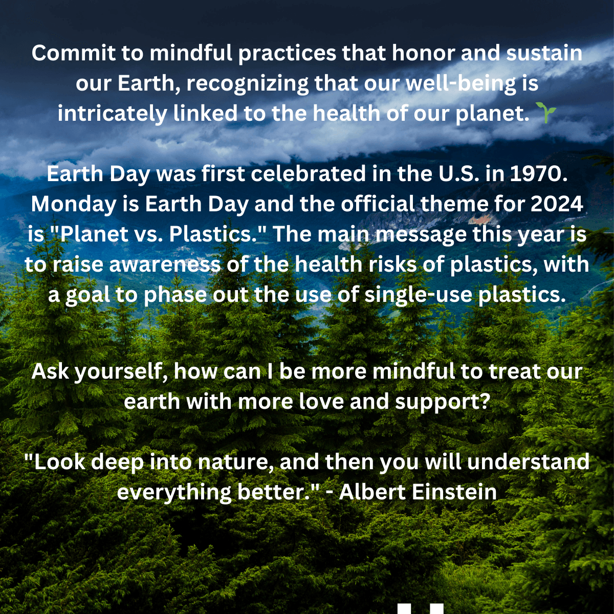 commit to mindful practices