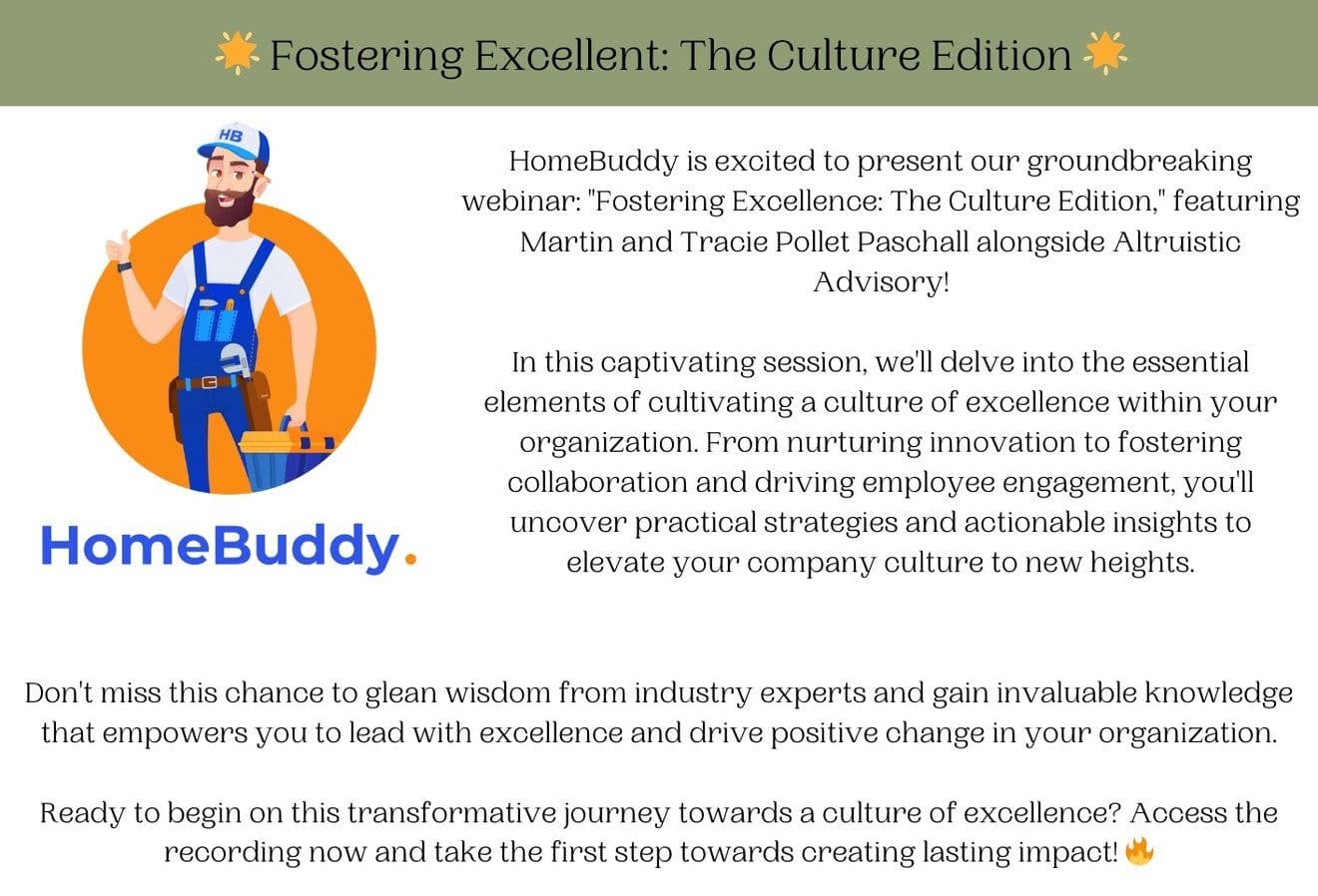 fostering excelence